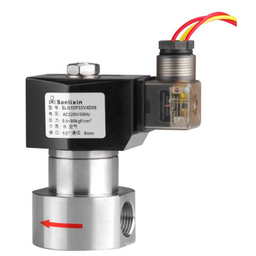 Solenoid Valve -- Slg High Pressure Brass or Stainless Steel Magnetventil